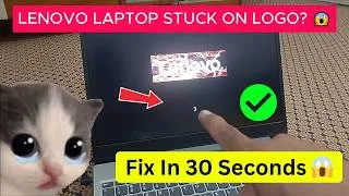 Thumbnail: Lenovo Laptop Stuck on Startup Screen? Fix It in Seconds!