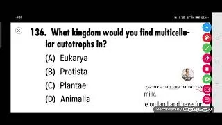 Thumbnail: What kingdom would you find multicellular autotrophs in?