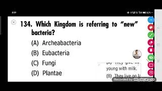Thumbnail: Which Kingdom is referring to "new" bacteria?