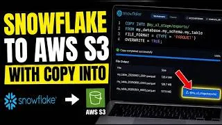 Thumbnail: How to withdraw from Snowflake to AWS S3 with COPY INTO - Full Guide
