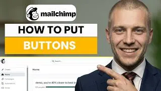 Thumbnail: How to put buttons side by side Mailchimp  (full guide 2026)