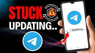 Thumbnail: how to fix Telegram stuck on 'Updating' on Android | Telegram Keeps Showing 'Updating' problem