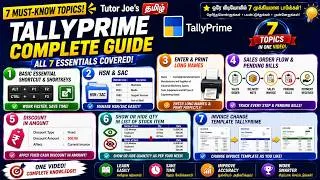 Thumbnail: Tally Prime Essential Topic | Important concept in Tally Prime Tamil