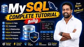 Thumbnail: MySQL Tutorial in Tamil | Complete MySQL Course for Beginners to Advanced | SQL Database