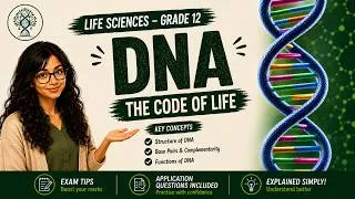 Thumbnail: Life Sciences made easy I Grade 12 Nucleic acids & DNA structure