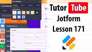 Thumbnail: Jotform - Lesson 171 - Downloading Fillable PDF
