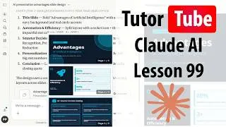 Thumbnail: Claude AI - Lesson 99 - Comparing Multiple Documents