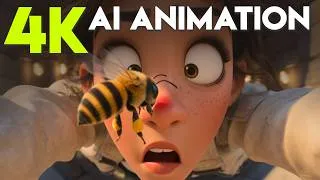 Thumbnail: How to Make 4K AI Animation (Full Guide)