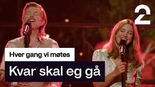 Thumbnail: Espen Lind og Marit Larsen tolker Herborg Kråkeviks «Kvar skal eg gå» | Hver gang vi møtes | TV 2