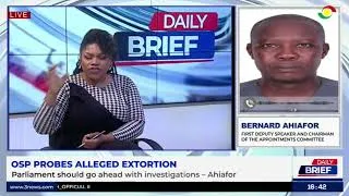 Thumbnail: “Let Any Nominee Who Gave Money Come Forward” - Bernard Ahiafor