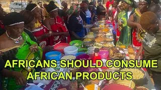 Thumbnail: WAHENE MESU SHORT:  AFRICANS SHOULD CONSUME AFRICAN PRODUCTS
