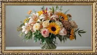 Thumbnail: 8 Hours of Sunny Floral Harmony in 4K | Transform Your TV into a Masterpiece