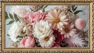 Thumbnail: 8 Hours of Luxury Floral Art in 4K | Transform Your TV into a Timeless Masterpiece