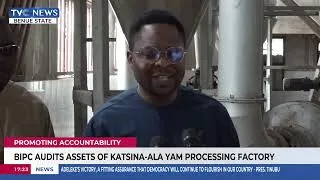 Thumbnail: BIPC Audits Assets Of Katsina-Ala Yam Processing Factory