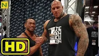 Thumbnail: A man with the world's largest muscle.
