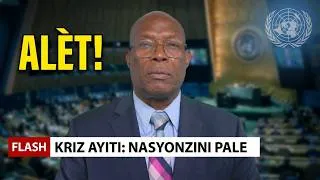 Thumbnail: Nasyonzini Di Kriz Ayiti Pired Pase Lanfè, Yo mande Sispann depòtasyon