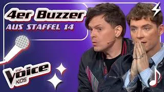 Thumbnail: 🎶Unvergessliche 4er-Buzzer-Momente!🥹 | The Voice Kids 2026