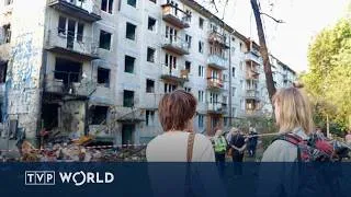 Thumbnail: Russian ballistic missiles hit residential buildings in Kyiv | Morning Report