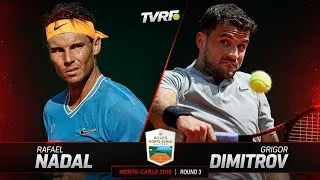 Thumbnail: Grigor Dimitrov v. Rafael Nadal | Monte Carlo 2019 Highlights 