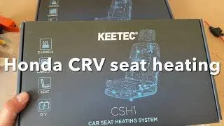Thumbnail: Montaž vyhrievanie sedačky na HONDA CRV