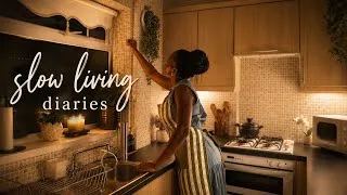 Thumbnail: An Evening Reset & A Slow Morning | Finding Joy in the Little Things. 🤎☕️🌿 