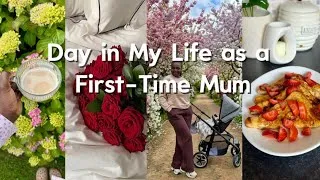 Thumbnail: A Realistic Day in My Life as a First-Time Mum | Slow Living, Motherhood & Finding Balance 🤍