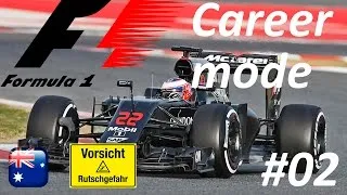 Thumbnail: F1 2016 Karriere#02 McLaren Honda | "Achtung Rutschgefahr und Rennabruch" | Rennen