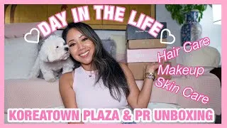 Thumbnail: KOREATOWN PLAZA INTERNATIONAL FOOD COURT & UNBOXING NEW MAKEUP -Day In The Life Vlog