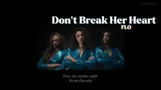 Thumbnail: [THAISUB/LYRICS/แปลไทย] FLO - Don't Break Her Heart