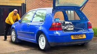 Thumbnail: My Dad Got My 1000HP Golf Rolling for the First Time!