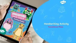 Thumbnail: Handwriting Activity Booklet| Foundation Phase | CAPS Learning| Twinkl SA