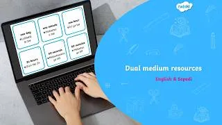 Thumbnail: Mathematics English & Sepedi Dual Language Resources | Grade 4| CAPS Learning| Twinkl SA