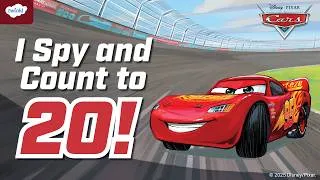Thumbnail: I Spy and Count to 20 with Disney Pixar Cars | Twinkl Interactive Math Game for Kids 🏎️ 🏁