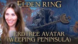 Thumbnail: Erdtree Avatar (Weeping Peninsula) - Elden Ring | Solo, Level 28, INT Build, New Souls Player