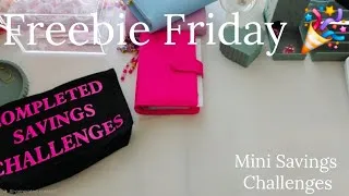 Thumbnail: Final Freebie Friday of August | No. 4 | $141 | Mini Savings Challenges 🎉