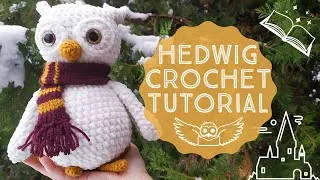 Thumbnail: HEDWIG | Harry Potter inspired crochet tutorial PART 1