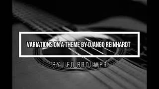 Thumbnail: Leo Brouwer: Variations on a Theme by Django Reinhardt
