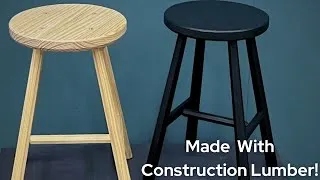Thumbnail: Making Shop Stools (Made With Construction Lumber)