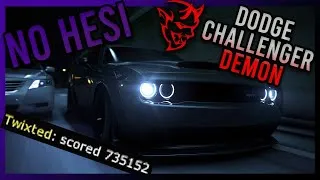 Thumbnail: Assetto Corsa Cut Up | No Hesi | Dodge Challenger Demon | 700k Run