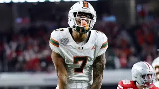 Thumbnail: CJ Daniels Rare High Quality Clips for Edits! (2025-26 Miami Hurricanes) (Upscaled With Topaz)