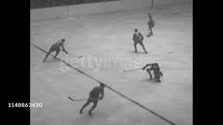 Thumbnail: Howie Morenz (short clips) vs. Boston Bruins - 1931 Stanley Cup Semi-Final Game 1