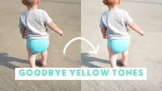 Thumbnail: How to EASILY remove yellow tones & color casts to your photos in Lightroom Classic