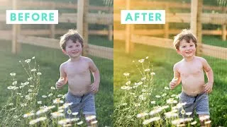 Thumbnail: How to edit GOLDEN HOUR photos: Lightroom Classic Tutorial