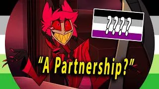 Thumbnail: Alastor Continues to be GREAT Asexual Representation -  A Season 2 retrospective