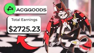 Thumbnail: How We Sold Our Art for the First Time (Acggoods an HONEST review)