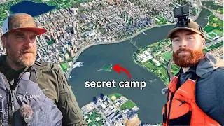 Thumbnail: Stealth Camping on NYC's 2nd Tiniest Island | Redemption with Wes Wherever