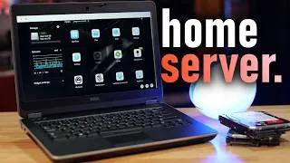 Thumbnail: How I turned my old Laptop into a Cheap Home Server! 2026