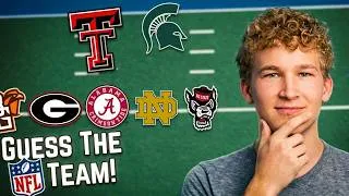 Thumbnail: Guess The NFL Teams Based on Where Their Starters Went To College!