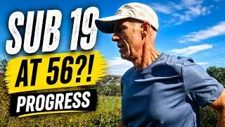 Thumbnail: Sub-19 5K at Age 56! Am I On Track?