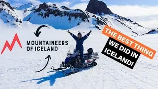 Thumbnail: Snowmobiling In Iceland - With Mountaineers Of Iceland! - Langjökull Glacier!